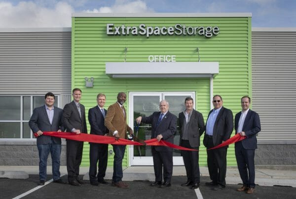 Ribbon cutting at ExtraSpace Storage in Winslow Township, NJ