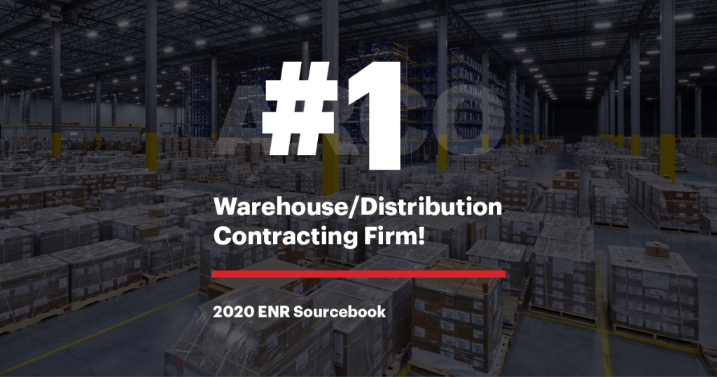 ARCO named #1 Warehouse/Distribution Contracting Firm by ENR Sourcebook 2020