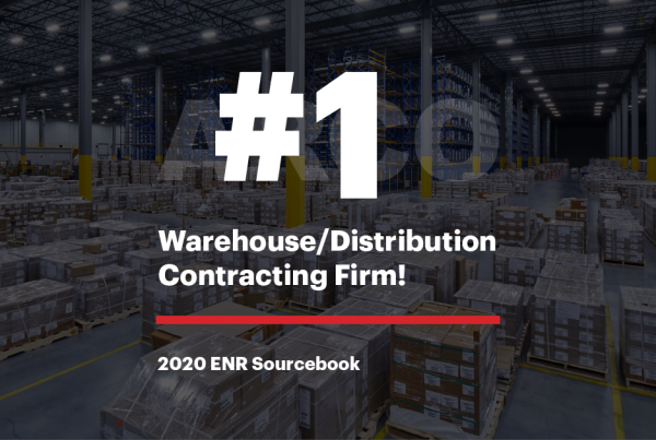 ARCO named #1 Warehouse/Distribution Contracting Firm by ENR Sourcebook 2020