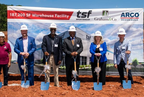 Construction Begins on TSF Sportswear New 187,200 SF Warehouse Facility