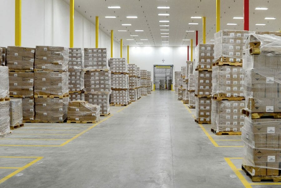 Interior view of Bayer tenant improvement project