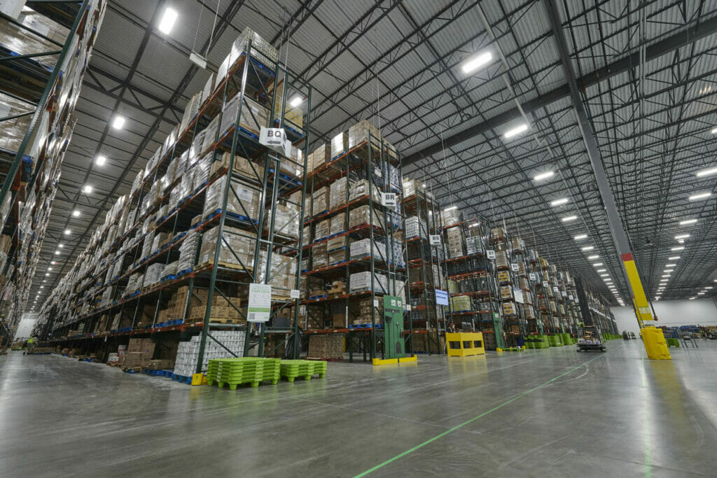 ARCO UNFI Warehouse Schnecksville Pa April 2022 Food and beverage cold storage Warehouse construction contractors | design-build construction company | ARCO DB | ARCO Design Build | ARCO Design/Build