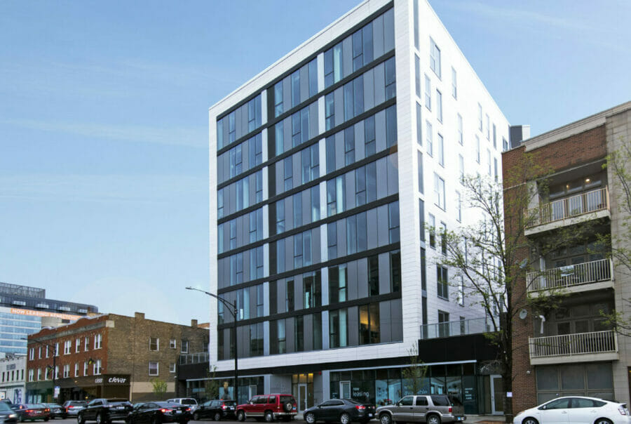 710 W Grand in Chicago, IL - multi-family construction project