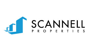 Scannell Properties logo | speculative warehouse construction development | ARCO Design Build