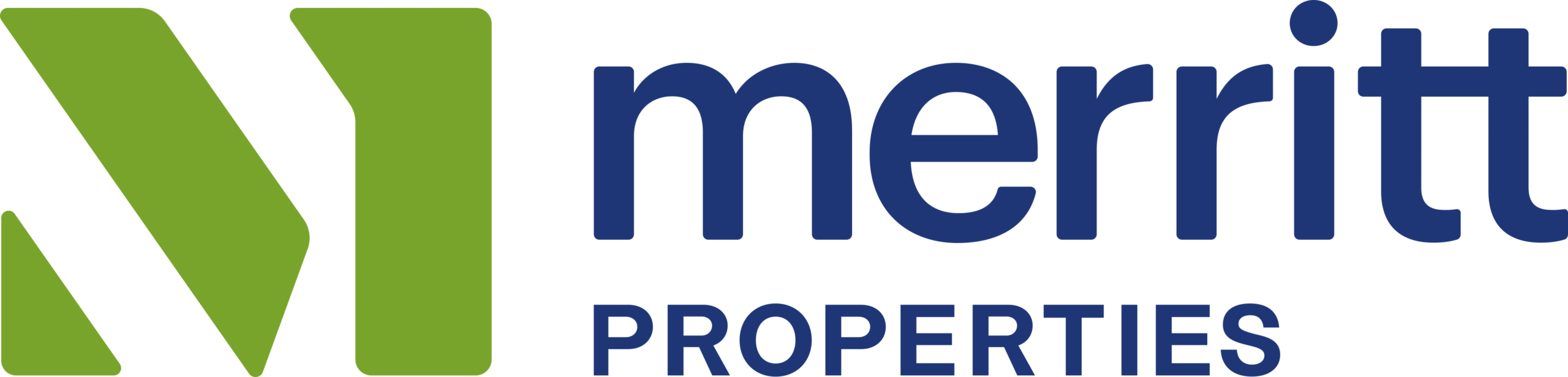 Merrit Properties Logo | Speculative warehouse construction in Jacksonville, FL | ARCO design build
