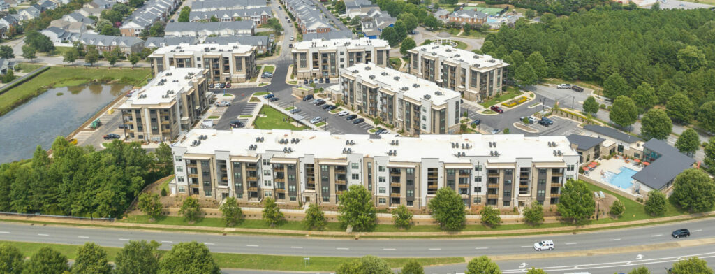 DJI_0982 The NinetyNine Apartments in Raleigh, North Carolina | Luxury apartment complex design build multifamily development construction company near me | ARCO DB | ARCO Design Build | ARCO Design/Build