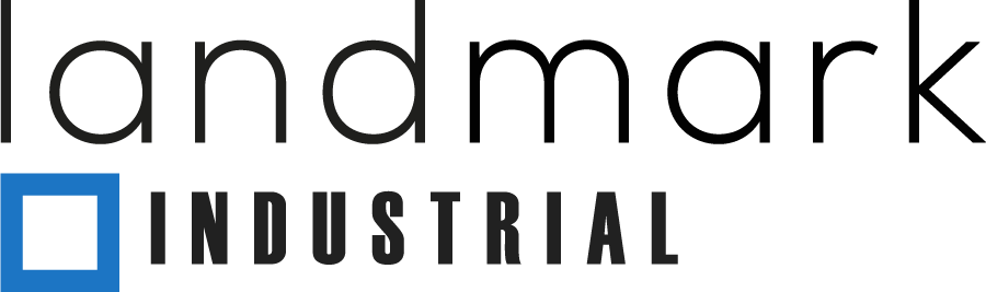 Landmark Industrial logo | Design-build construction client | ARCO Design/Build